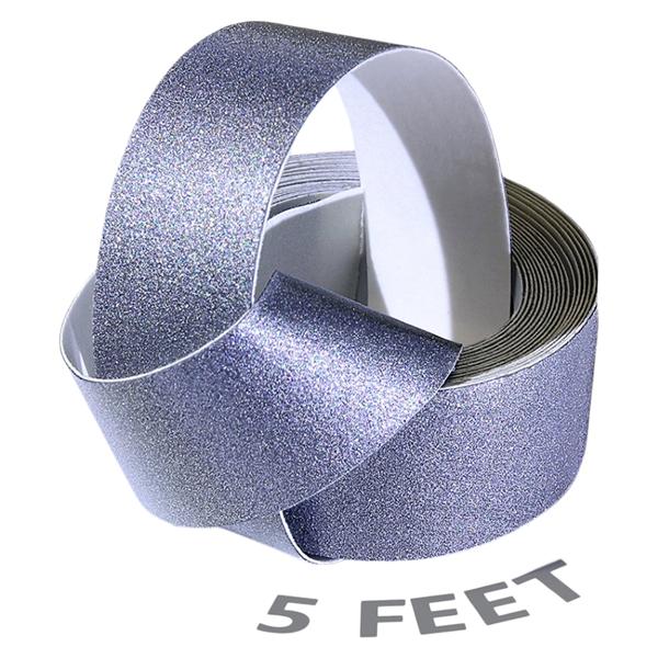 Tape T5 Reflective .5"x5 Cloth White Each