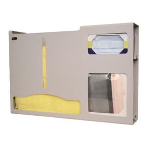 Gloveless Compact Dispenser Beige ABS Plastic Each