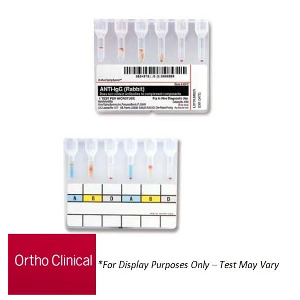 MTS Custom A/B/D Monoclonal/Reverse Grouping Reagent Card 100/Bx