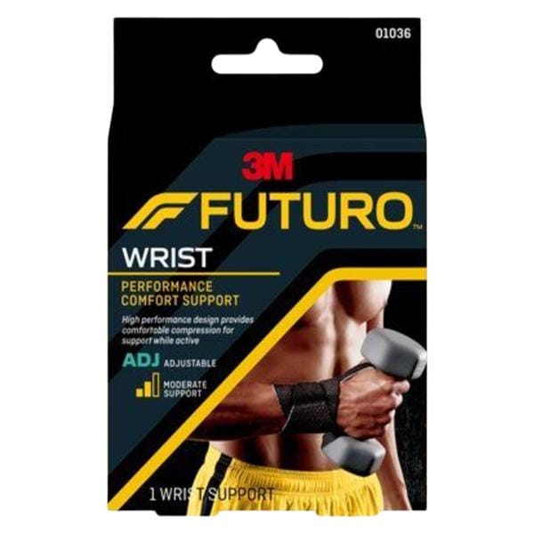Futuro Wrap Around Support Wrst One Size Nyl/Spndx/Poly/PU 4.5-9.5 Univ