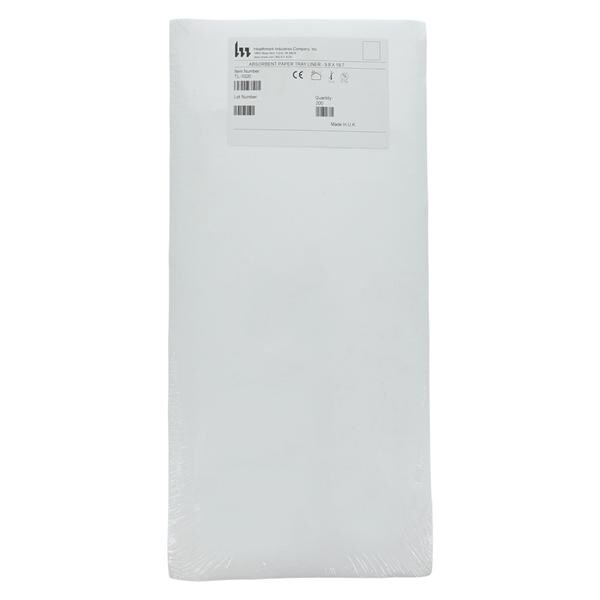 UnderGuard Tray Liner 9.8 in x 19.70 in White Paper Disposable 200/Bx