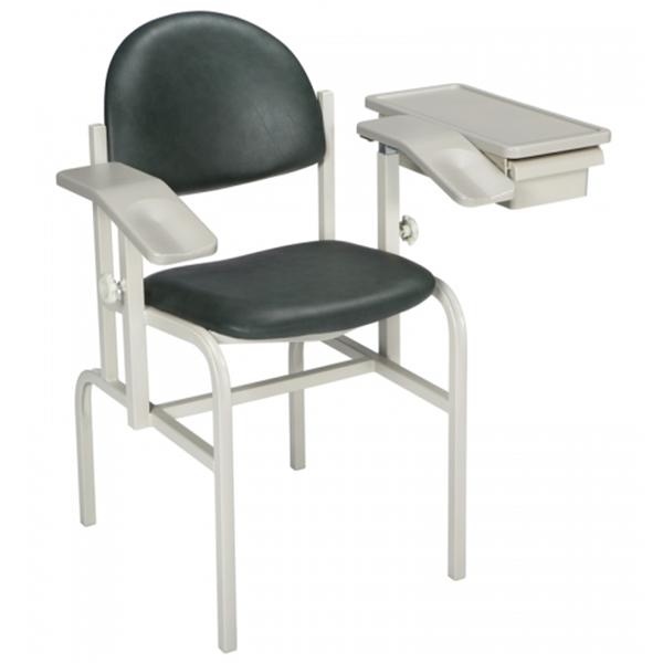 Blood Draw Chair Clamshell Steel 350lb Capacity Ea