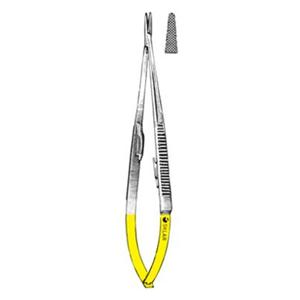 Jacobson Needle Holder Cross Serrated 9" Stainless Steel/Tungsten Carbide Ea