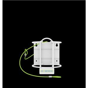 Rx Destroyer Wall Mount 64oz White Steel Reusable Bottle Non-Sterile Ea