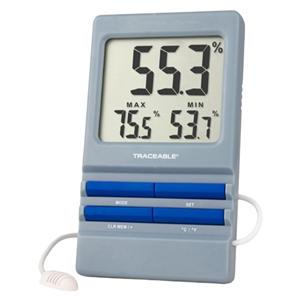 Traceable RH/Temperature Hygrometer ABS Plastic 0 to 60C/5 to 95%...