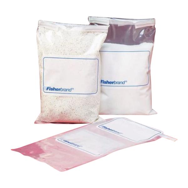 Fisherbrand Sample Bag 9x5.5" Printed Flat-Wire Sterile, 24oz, 3....