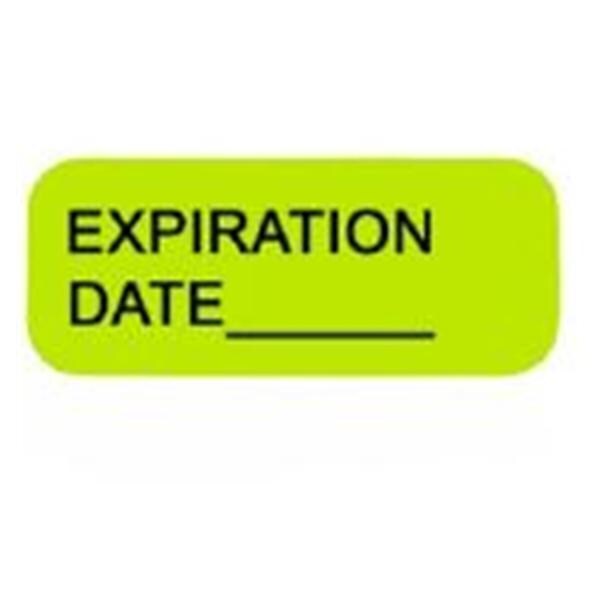 Label Expiration Date 2x0.88" 500/Rl