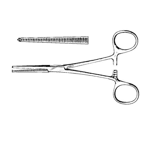 Kocher Hemostatic Forcep Straight 5-1/2" Stainless Steel Ea