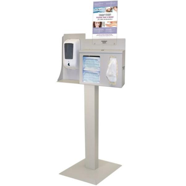 Dispenser Compliance Kit Quartz Beige Stand Each