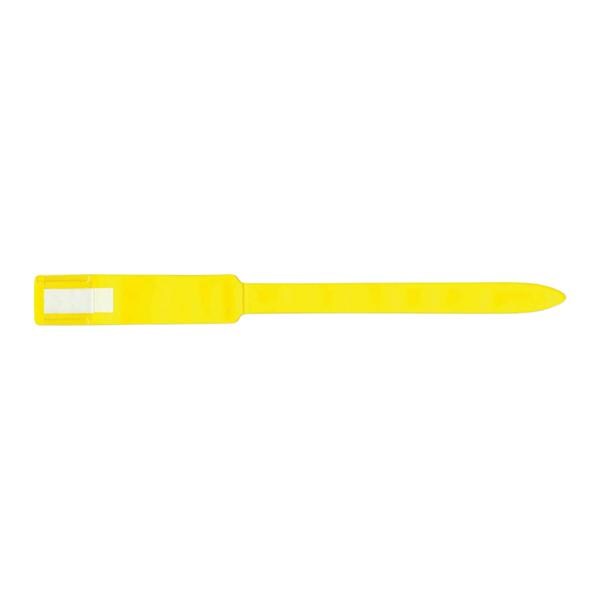 Soft-Lock Write-On Wristband Vinyl Yellow Adult/Pediatric 250/Bx