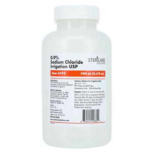 SteriCare Solutions Irrigation Solution Normal Saline 250mL Plast...