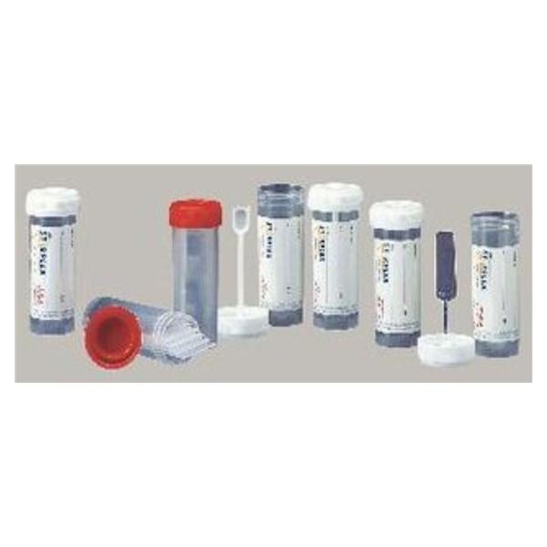 Collection Cup 30mL Silicone With White Integrated Fecal Spork Ca...