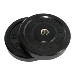 Bumper Plate 35lb Rubber Black
