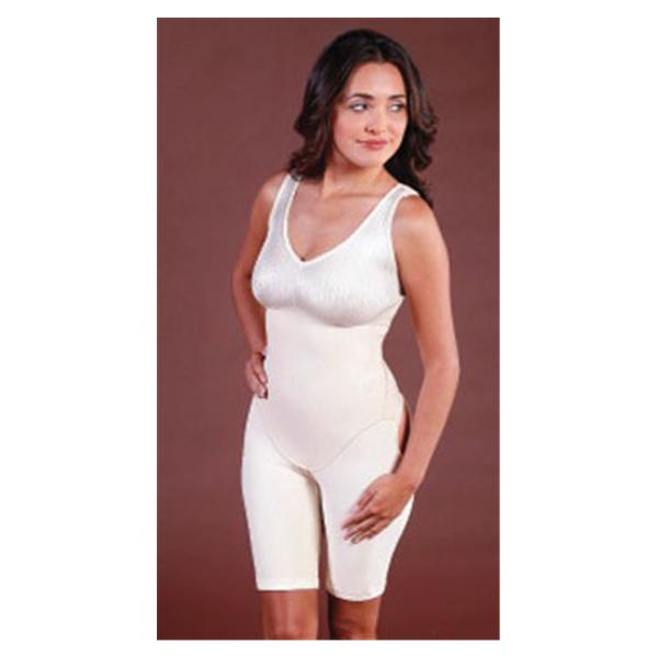 Brazilian Body Shaper Above Knee Small Beige