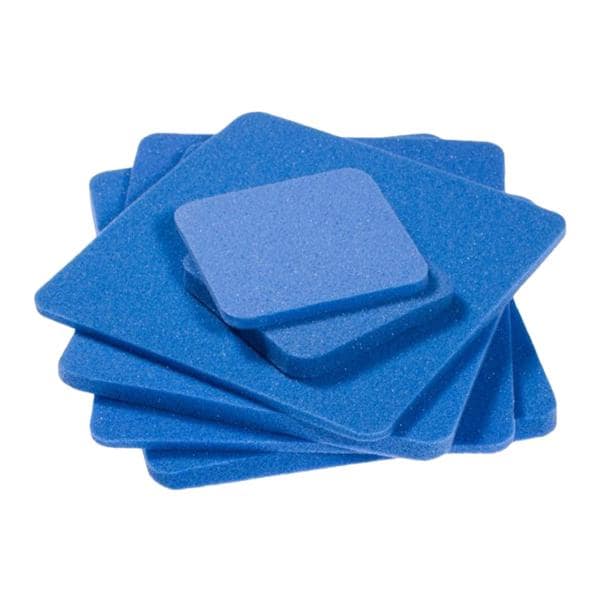 DermaBlue+ Foam Polyurethane/Polyether Wound Dressing 4x4x1/4" St...