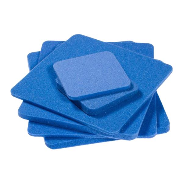 DermaBlue+ Foam Polyurethane/Polyether Wound Dressing 2x2x1/4" St...