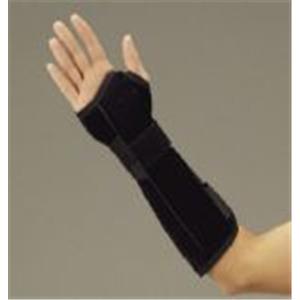Splint Wrist/Forearm Size Small Suede Leatherette 11.5" Right