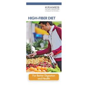 High-Fiber Diet Educational Brochure Full Color 50/Package
