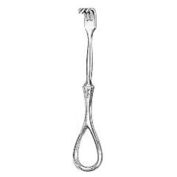 Bolkman Finger Retractor 4-1/2" Stainless Steel Ea