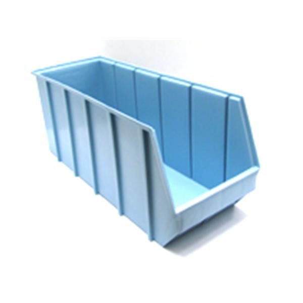 Storage Bin Blue Polypropylene 24x8-1/2x9" Ea