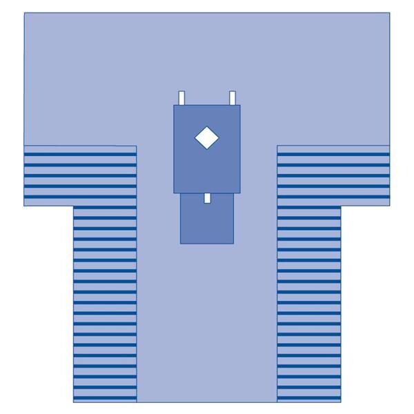 Thyroid T-Drape Polypropylene 121x102" 12/Ca