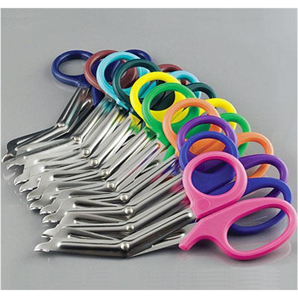 Multi-Cut Utility Scissors Angled 7" Stainless Steel/Plastic Sterile Dsp 25/Bx