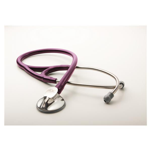 Adscope 600 Cardiology Stethoscope Adult Raspberry Double Lumen Tubing Ea