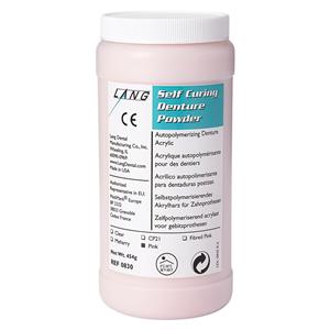 Lang Denture Resin Acrylic Self Cure Clear 1Lb/Bt
