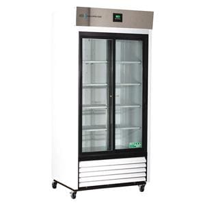 Premier Laboratory Refrigerator 33 Cu Ft 2 Glass Doors Sliding 1...