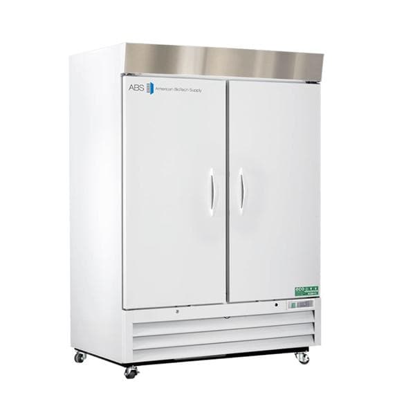 Standard Laboratory Refrigerator 39 Cu Ft 2 Solid Doors 1 to 10C Ea