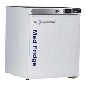 Premier MedFridge Laboratory Refrigerator 1 Cu Ft Solid Door 2 to...