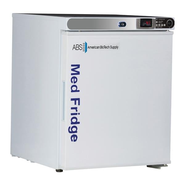 Premier MedFridge Laboratory Refrigerator 1 Cu Ft Solid Door 2 to...
