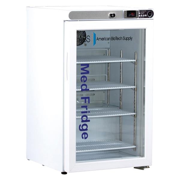 Premier Laboratory Refrigerator 2.5 Cu Ft Glass Door 2 to 8C Manu...