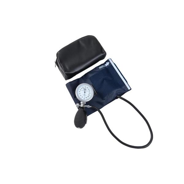 Mabis Caliber Aneroid Blood Pressure Blue Latex Dial Display Each