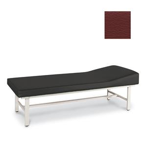 Recovery Couch Steel Frame Burgundy w/o Shelf Each