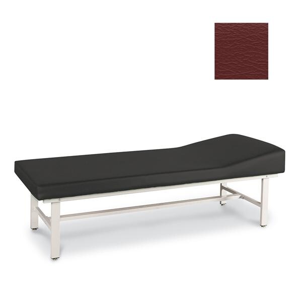 Recovery Couch Steel Frame Burgundy w/o Shelf Each