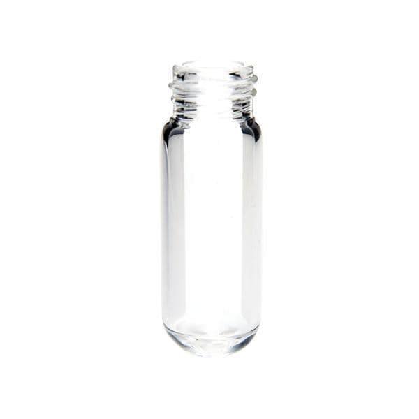 Measuring Vial Screw Cap Amber 4mL 15x45mm 100/Package