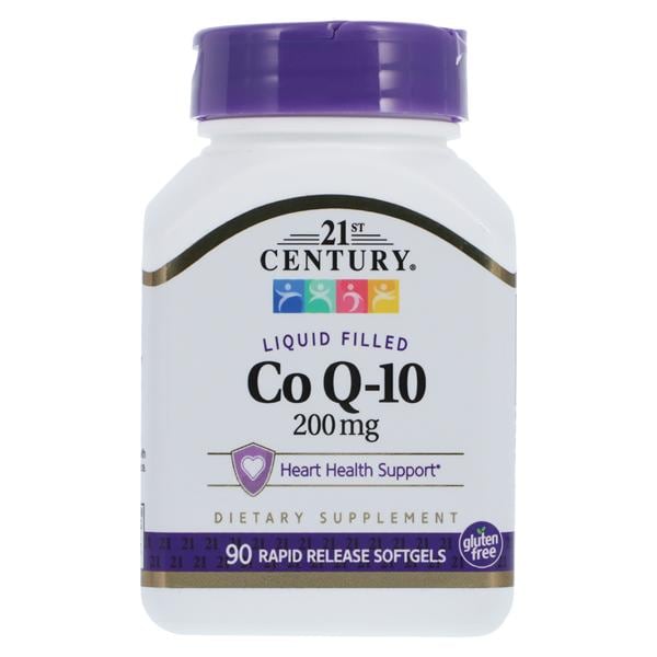 Coenzyme Q-10 Supplement Capsules 200mg 90/Bottle