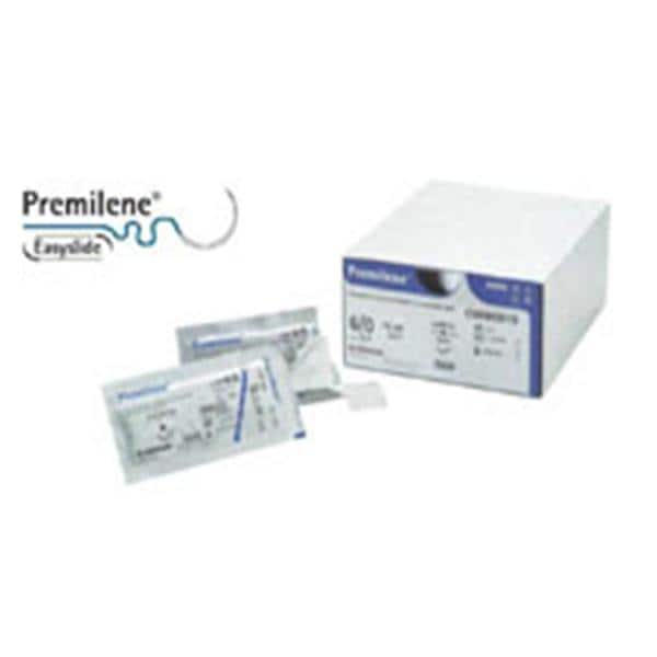 Premilene Suture 4-0 18" Polypropylene Monofilament DS-19 Blue 12/Bx