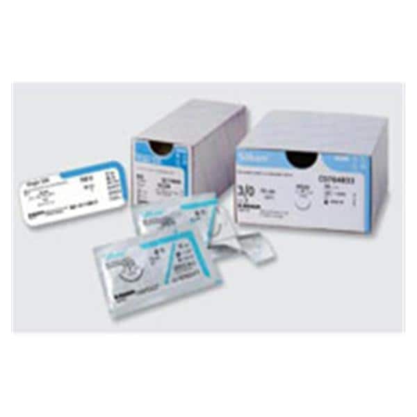 Silkam Suture Silk Braid 5-0 18" Non-Absorbable DS-19 Micropoint...