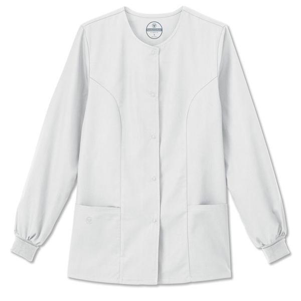 Fundamentals Warm-Up Jacket 2 Pkts StIn Lng Slv 28 in 3X Large Wt Womens Ea