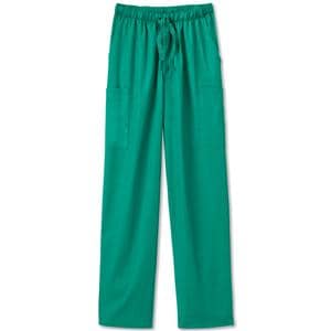 Fundamentals Scrub Pant 5 Pockets Large Hunter Green Unisex Ea