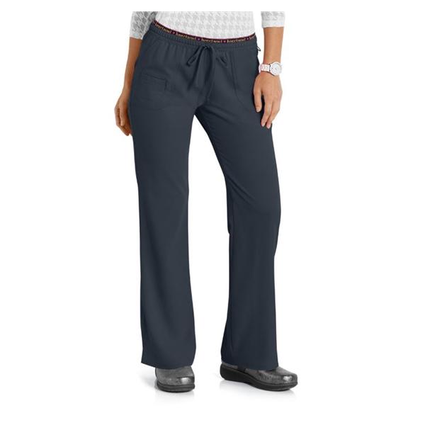 HeartSoul Scrub Pant Adult Womens Pewter 95% Polyester / 5% Spand...