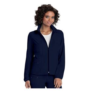 HeartSoul Warm-Up Jacket Adult Womens Navy 95% Polyester / 5% Spa...