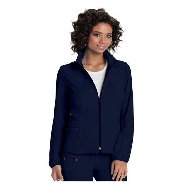 HeartSoul Warm-Up Jacket Adult Womens Navy 95% Polyester / 5% Spa...