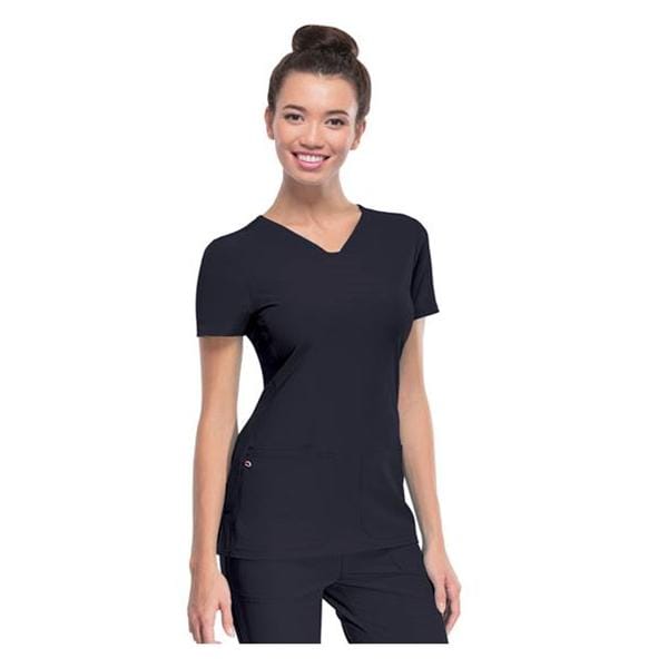 HeartSoul Scrub Shirt Adult Womens Pewter 20710 V-Neck X-Small Ea...