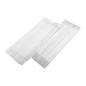 Incontinence Liner Polymer Maternity 9x24" Spr Fluff Core White Disposable 80/Ca