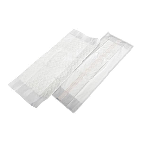 Incontinence Liner Polymer Maternity 9x24" Spr Fluff Core White Disposable 80/Ca
