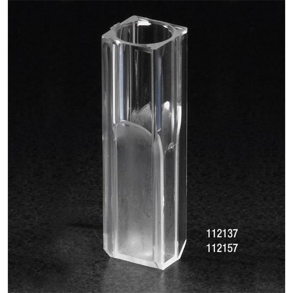 Spectrophotometer Cuvette Disposable PMMA Clear 1.5mL 500/Ca