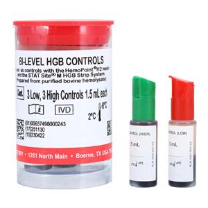 HemoPoint H2 Hemoglobin Bi-Level Control 6x1.5mL 6/Box